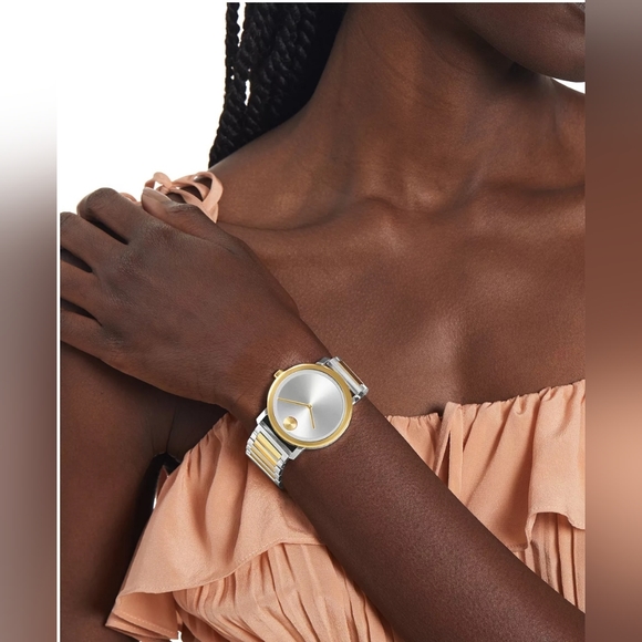 **SOLD** Movado BOLD Evolution Quartz Silver Dial Ladies Watch - Picture 13 of 15